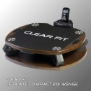 Виброплатформа Clear Fit CF-PLATE Compact 201 WENGE - магазин СпортДоставка. Спортивные товары интернет магазин в Бийске 