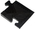 Уголок для резинового бордюра,черный,толщина 12 мм MB Barbell MB-MatB-Cor12  - магазин СпортДоставка. Спортивные товары интернет магазин в Бийске 
