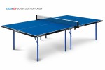 Теннисный стол всепогодный Sunny Light Outdoor blue облегченный вариант 6015 s-dostavka - магазин СпортДоставка. Спортивные товары интернет магазин в Бийске 