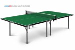 Теннисный стол всепогодный Start-Line Sunny Light Outdoor green облегченный вариант 6015-1 s-dostavka - магазин СпортДоставка. Спортивные товары интернет магазин в Бийске 
