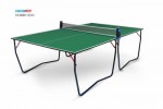 Теннисный стол Hobby Evo green ультрасовременная модель для использования в помещениях s-dostavka - магазин СпортДоставка. Спортивные товары интернет магазин в Бийске 