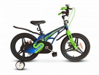 Детский велосипед Stels Galaxy Pro 14" V010 2022 зеленый - магазин СпортДоставка. Спортивные товары интернет магазин в Бийске 