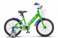 Детский велосипед Stels Captain 16" V010 зеленй 2022 - магазин СпортДоставка. Спортивные товары интернет магазин в Бийске 