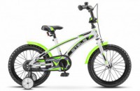 Детский велосипед Stels Arrow 16" V020 зеленый 2022 - магазин СпортДоставка. Спортивные товары интернет магазин в Бийске 