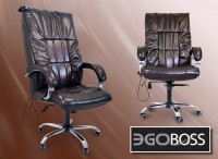 Офисное массажное кресло EGO BOSS EG1001 Шоколад в комплектации LUX - магазин СпортДоставка. Спортивные товары интернет магазин в Бийске 