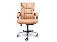 Офисное массажное кресло EGO BOSS EG1001 Орех в комплектации LUX - магазин СпортДоставка. Спортивные товары интернет магазин в Бийске 