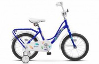 Детский велосипед Stels Wind 16" Z020 синий 2022 - магазин СпортДоставка. Спортивные товары интернет магазин в Бийске 